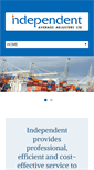 Mobile Screenshot of independent-adjusters.com.gr
